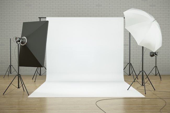 how to build a home photography studio on a budget