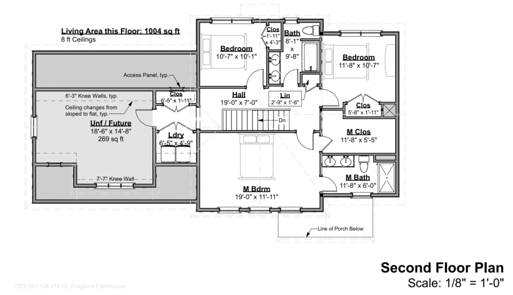 Foxglove Farmhouse Second Floor
